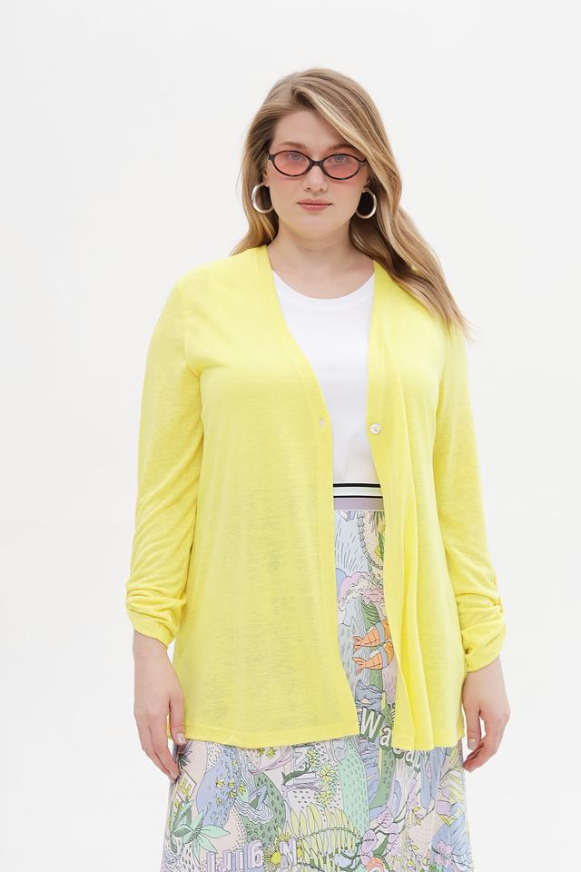 Жакет Via Appia DUE жёлтый