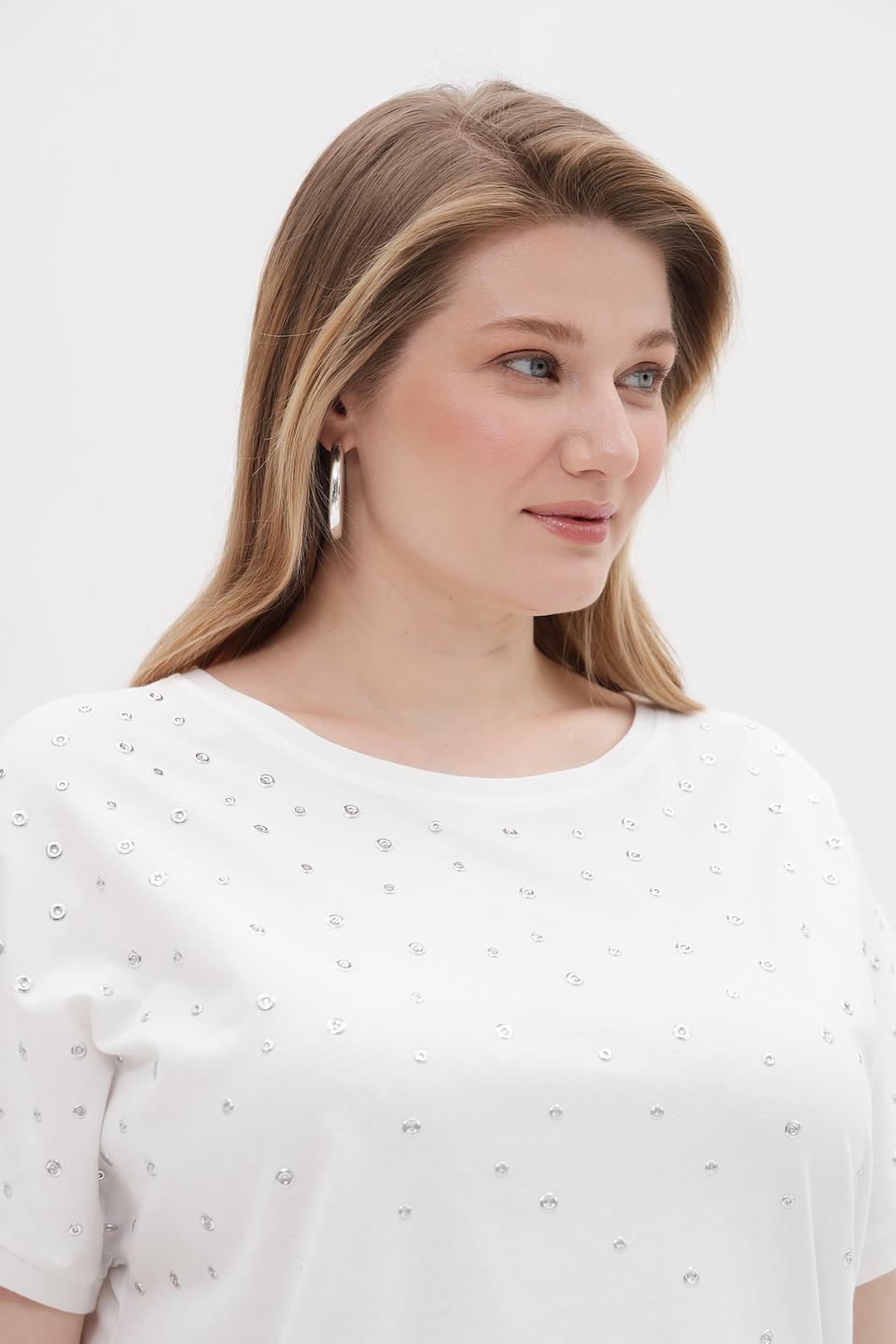 Футболка Via Appia с вышивкой