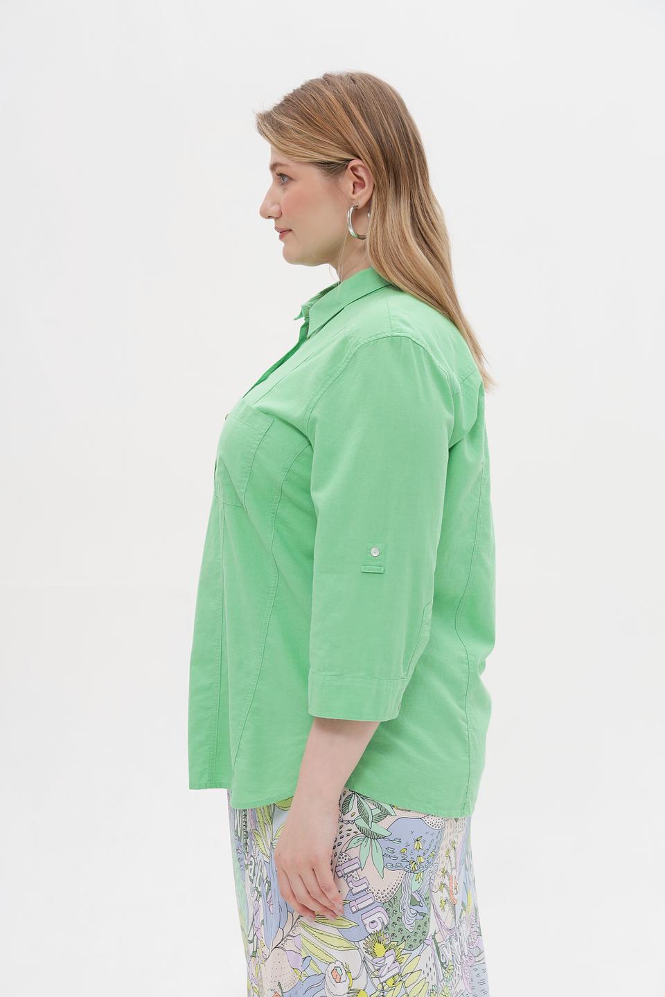 Блуза Via Appia DUE зелёная
