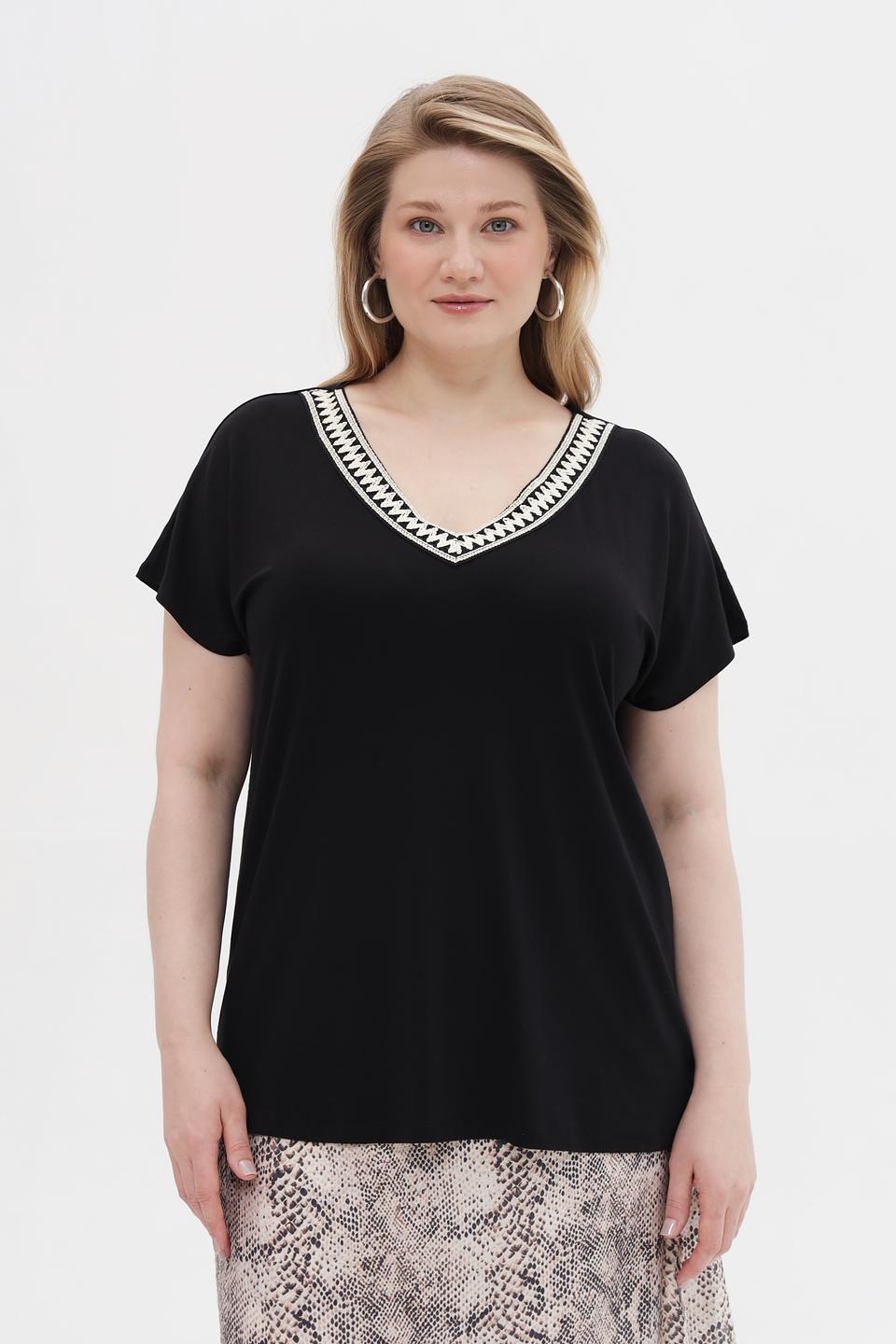 Футболка Via Appia с декором