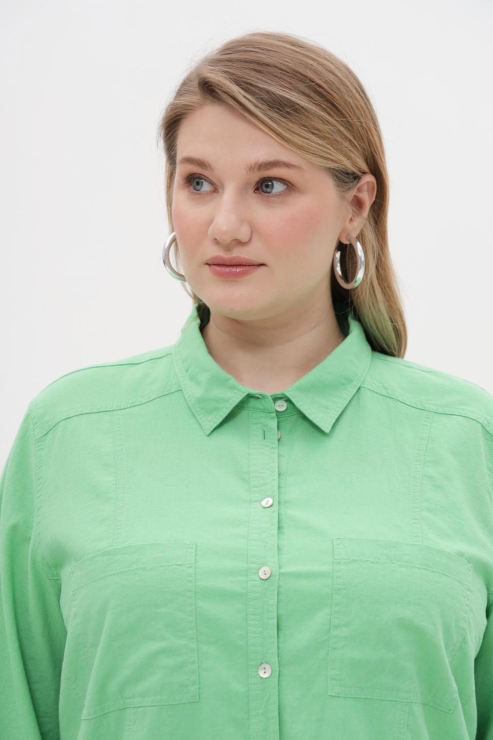 Блуза Via Appia DUE зелёная