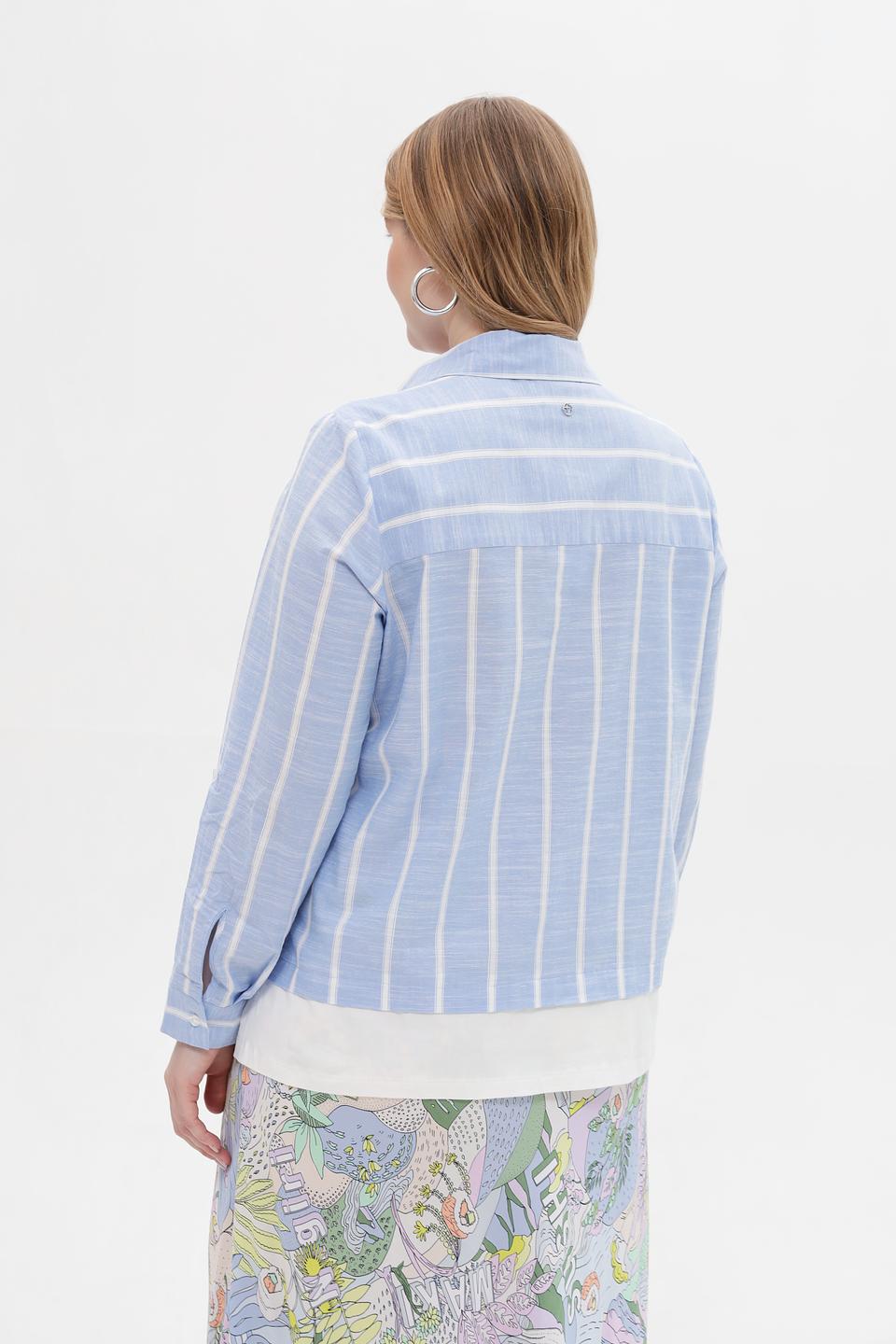 Блузка Frapp в полоску