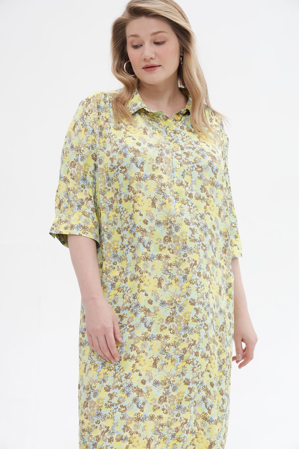 Платье Lebek с цветочным принтом