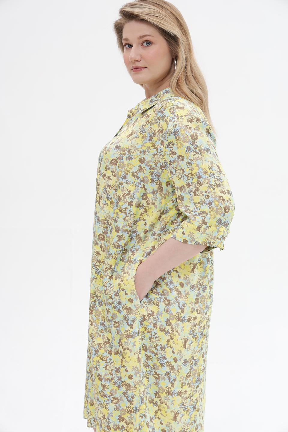 Платье Lebek с цветочным принтом