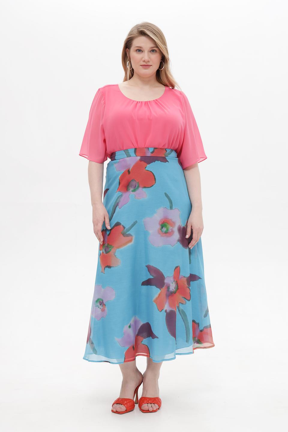 Блуза Via Appia DUE розовая