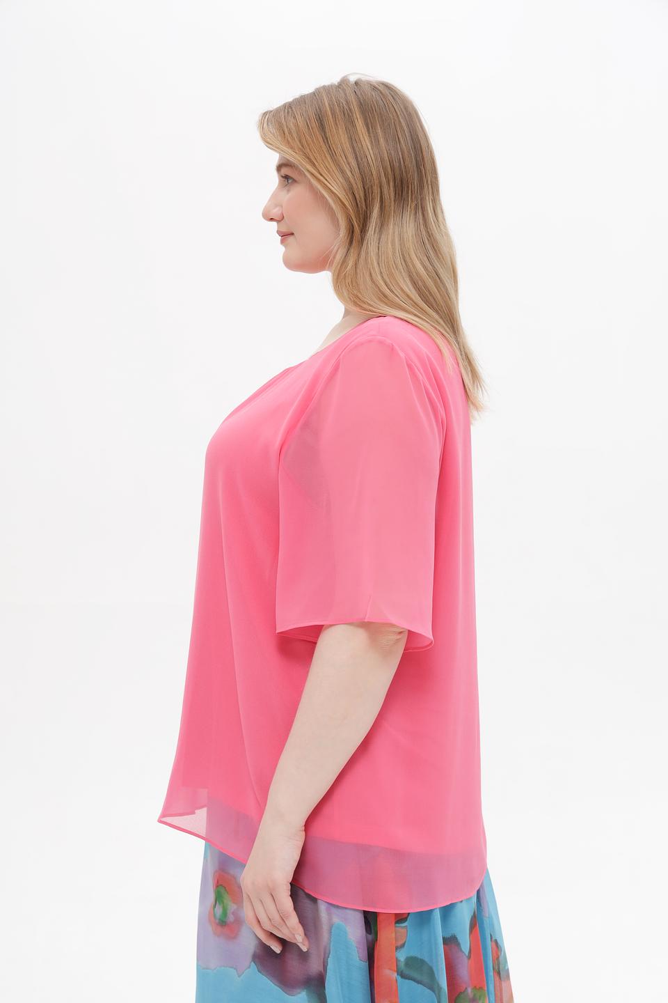 Блуза Via Appia DUE розовая