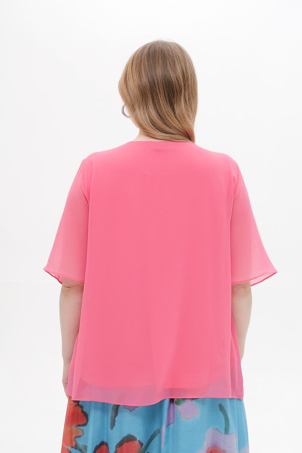 Блуза Via Appia DUE розовая