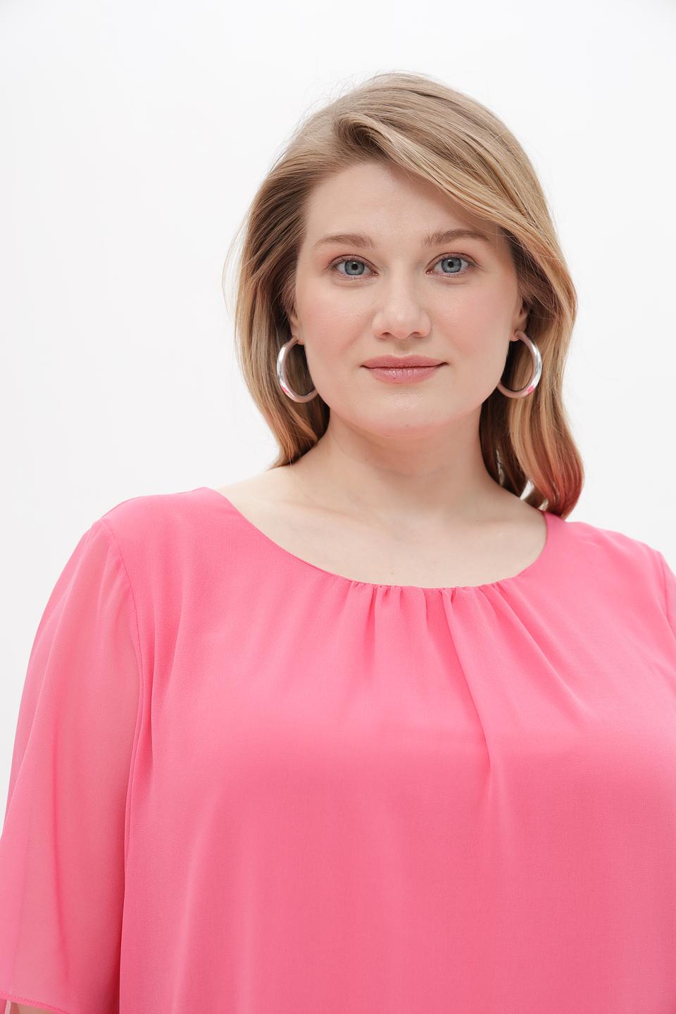 Блуза Via Appia DUE розовая