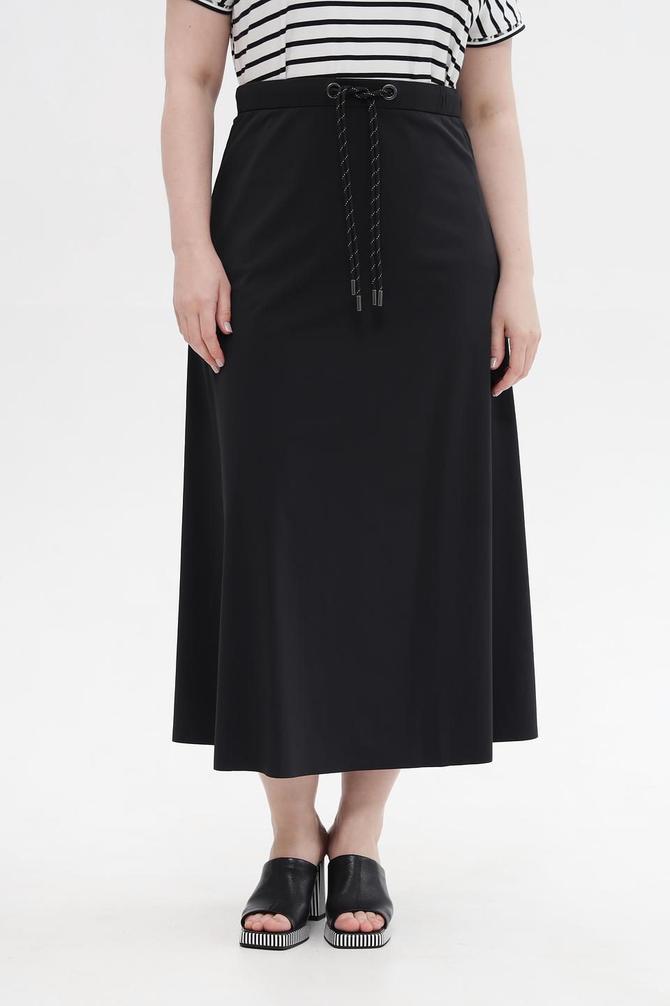 Юбка Frapp чёрная с кулиской