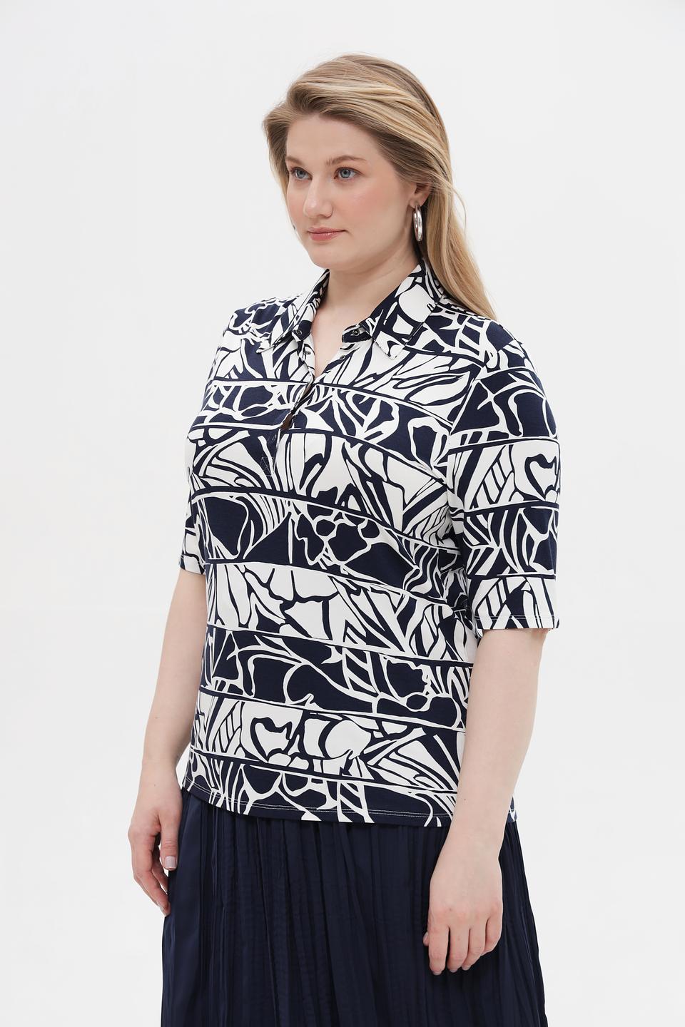 Футболка Barbara Lebek с принтом