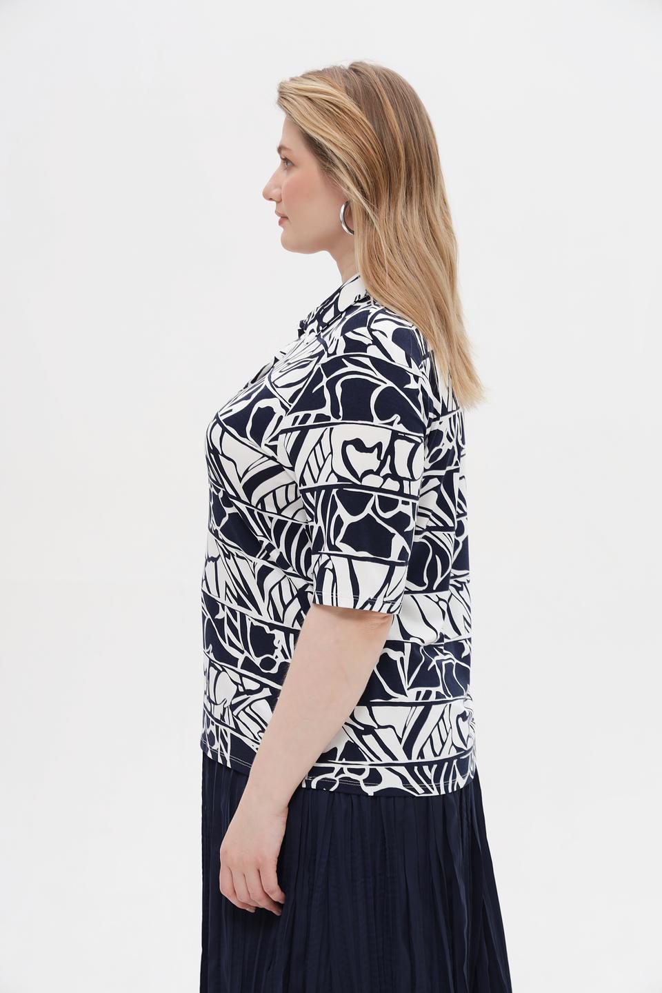 Футболка Barbara Lebek с принтом