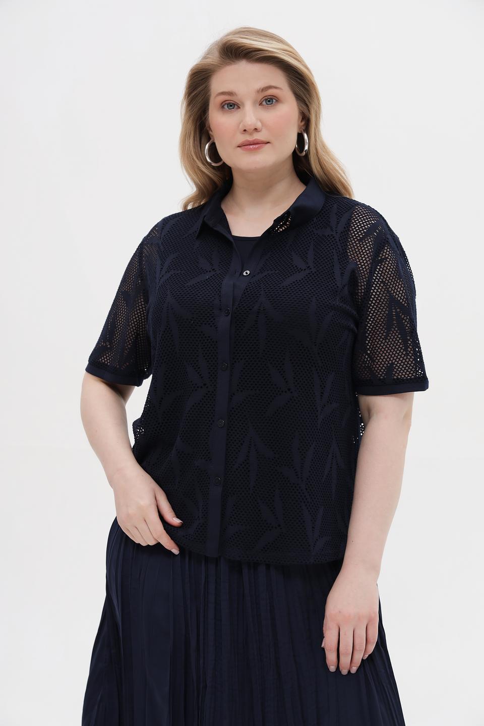 Блузка Frank Walder с вышивкой