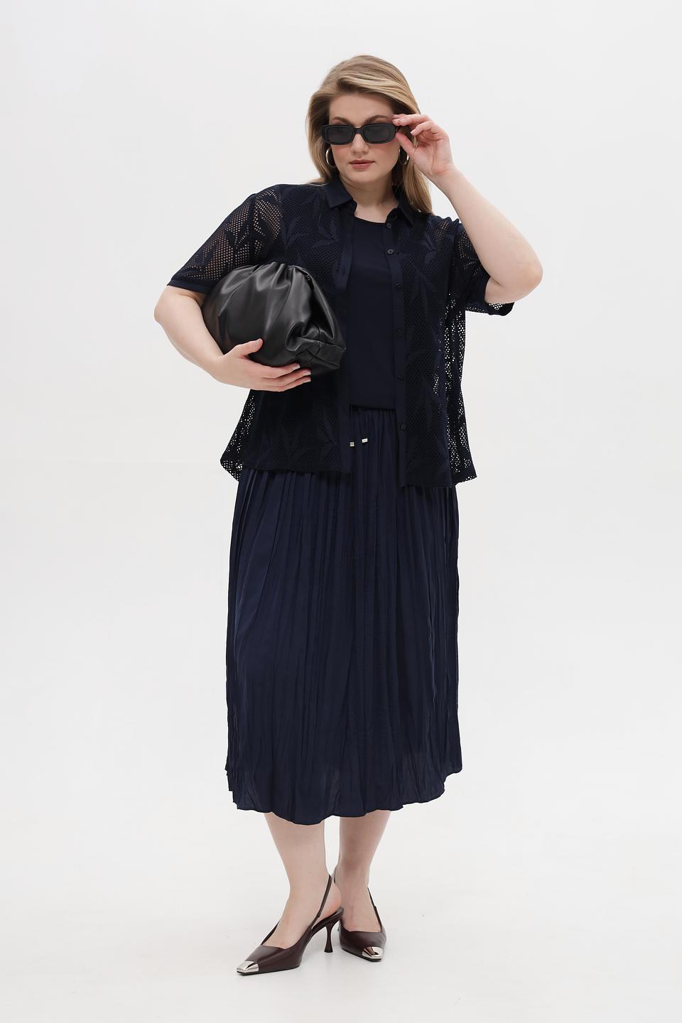 Блузка Frank Walder с вышивкой