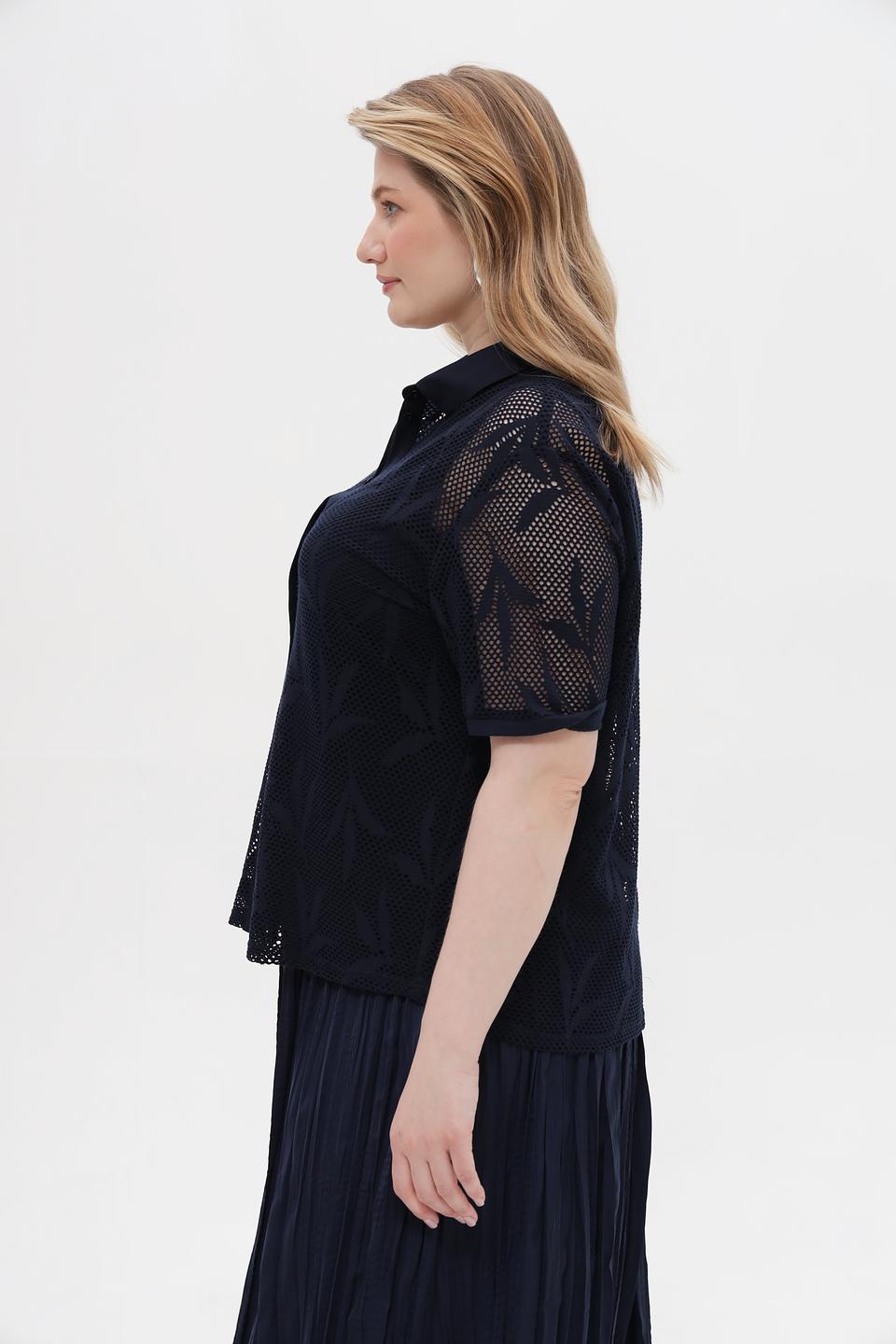 Блузка Frank Walder с вышивкой