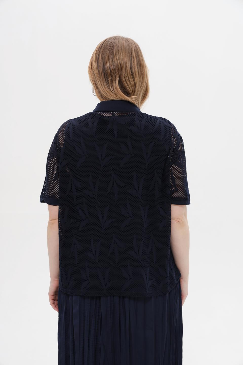 Блузка Frank Walder с вышивкой