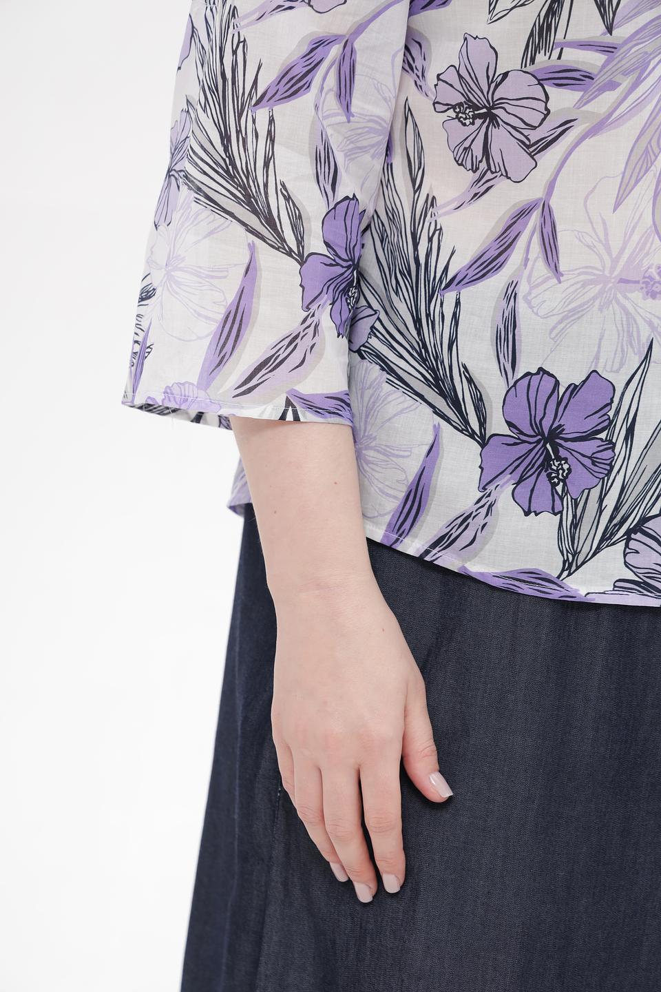 Блузка Frank Walder с цветочным принтом