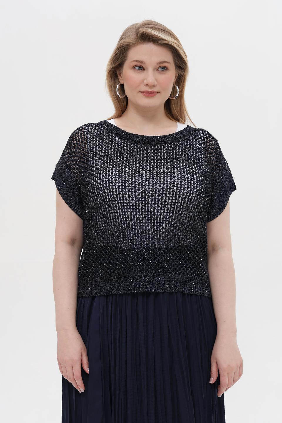 Пуловер Rabe collection с блестками