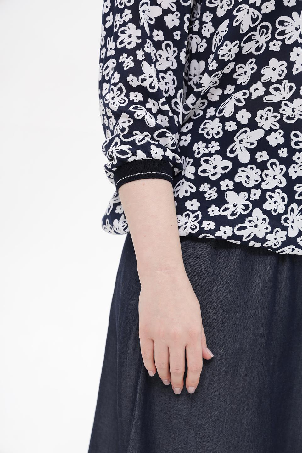 Блуза Rabe collection с цветочным принтом