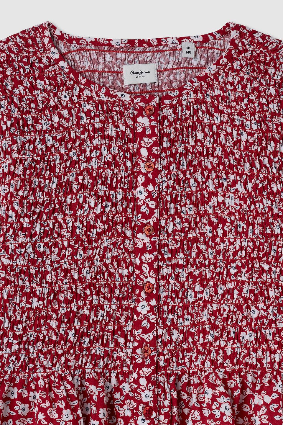 Блузка Pepe Jeans London дев. с цветочным принтом