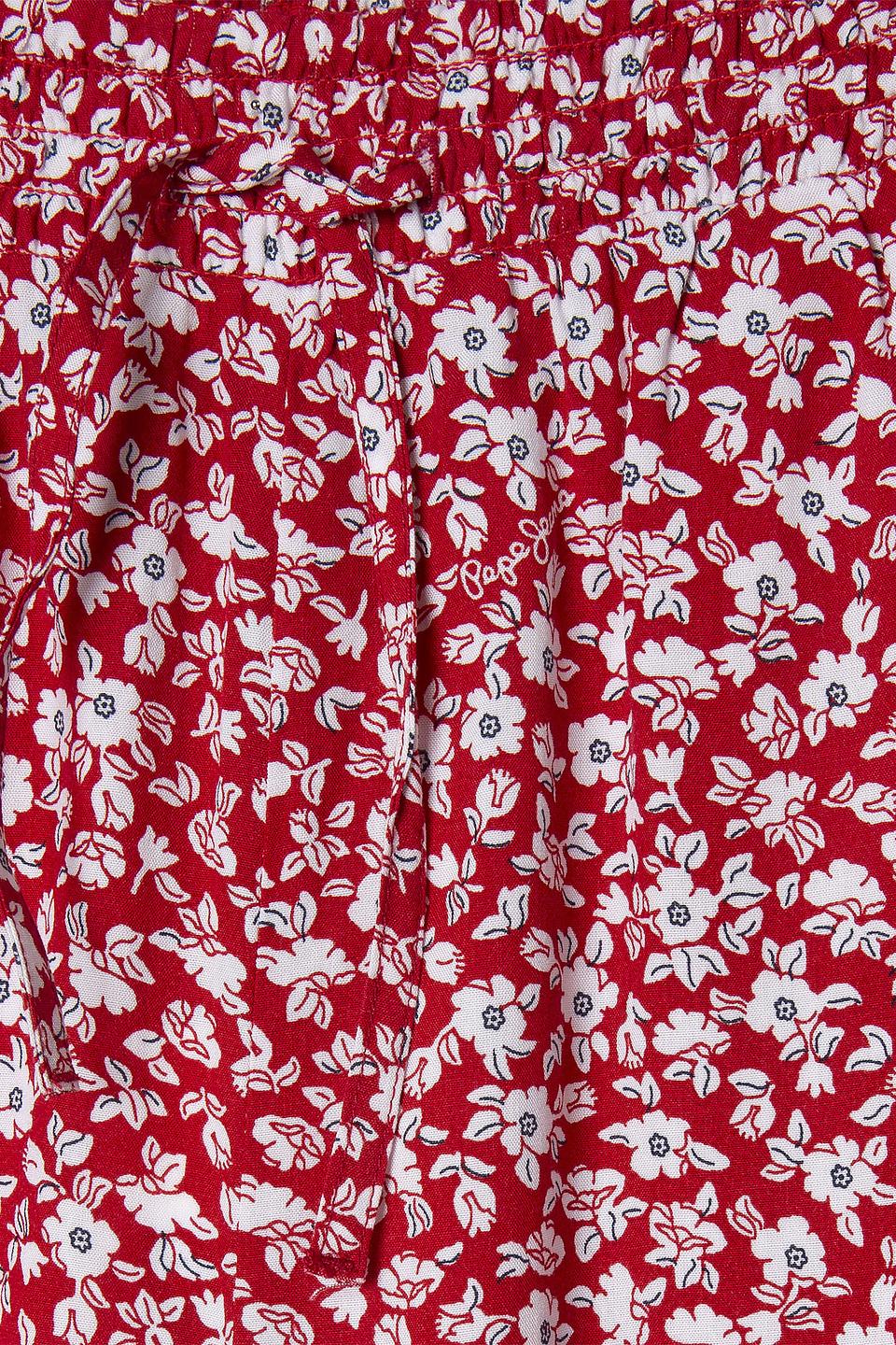 Брюки Pepe Jeans London с цветочным принтом