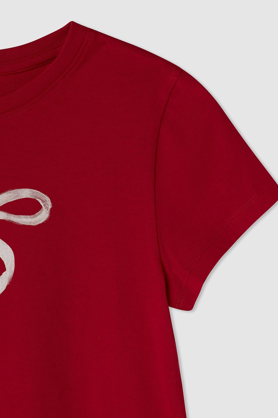 Футболка Pepe Jeans London дев. с бантом красный