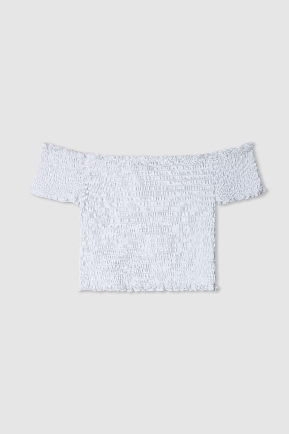 Футболка Pepe Jeans London с открытыми плечами