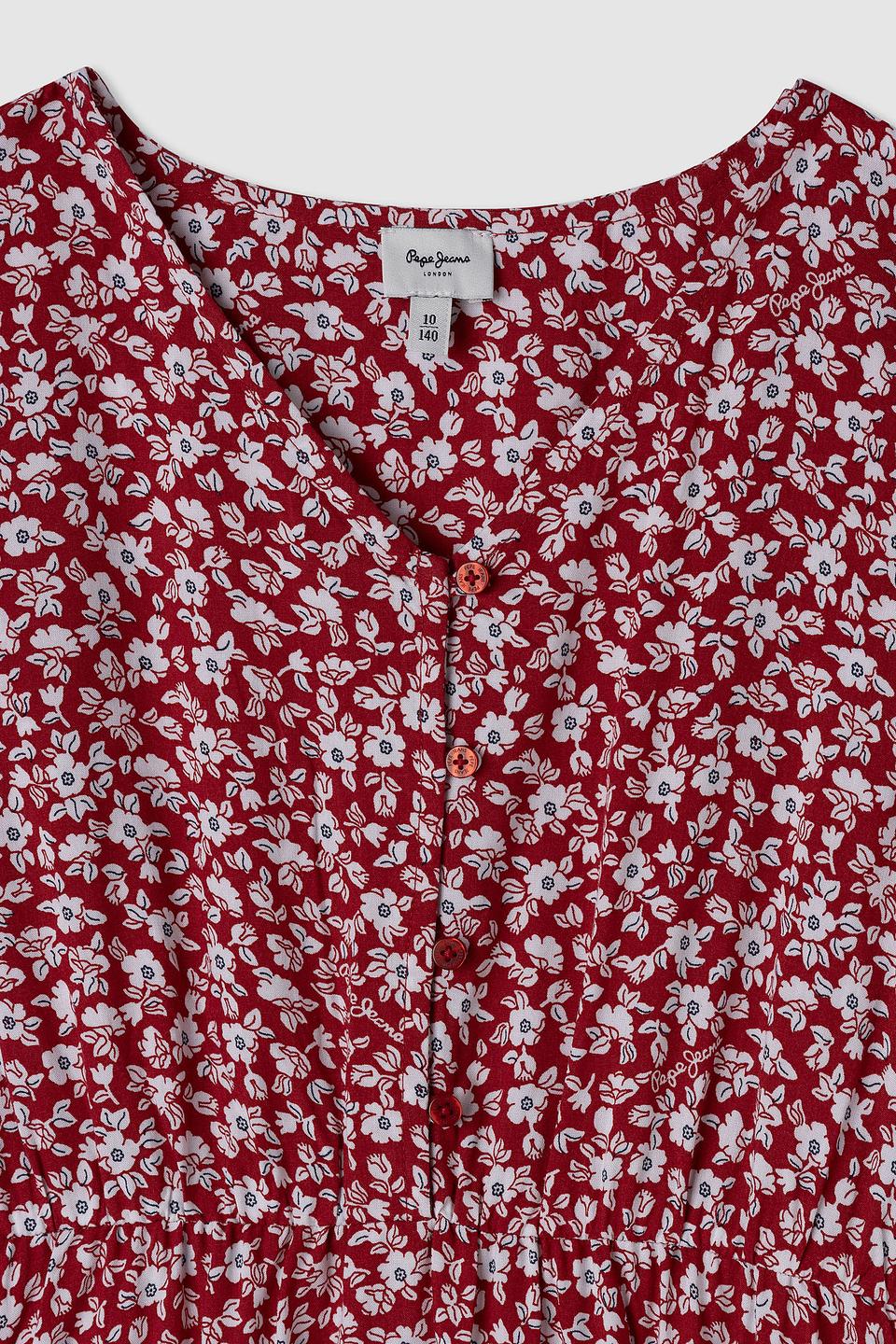 Платье Pepe Jeans London с цветочным принтом