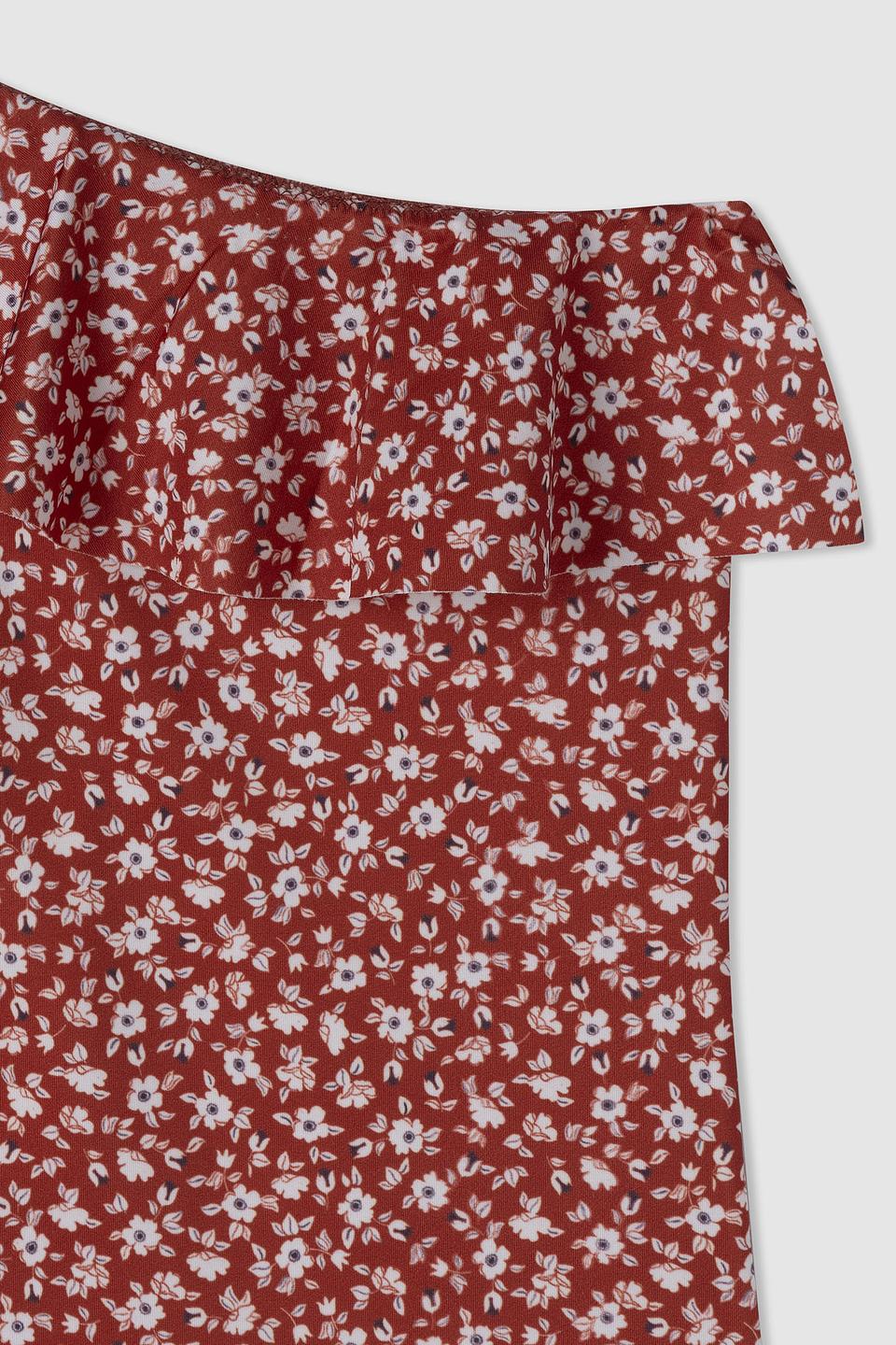 Купальник Pepe Jeans London дев. с рюшами