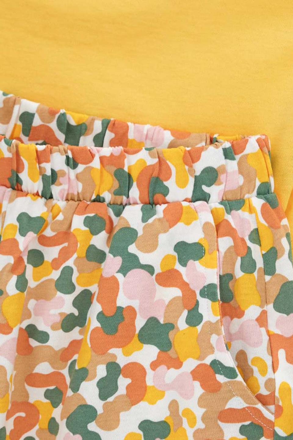 Футболка Original Marines с рисунком жёлтый