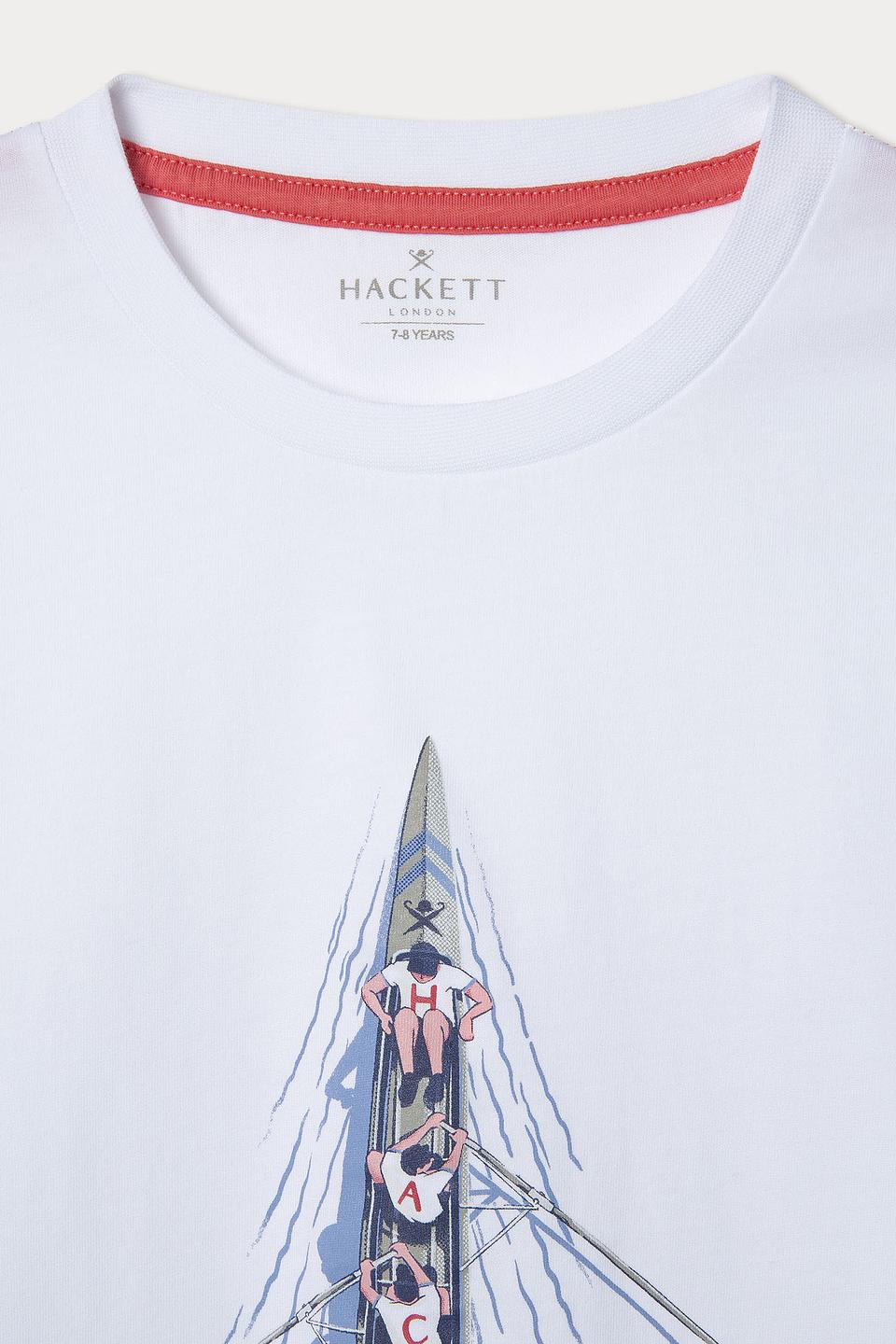 Футболка Hackett London с лодкой белый