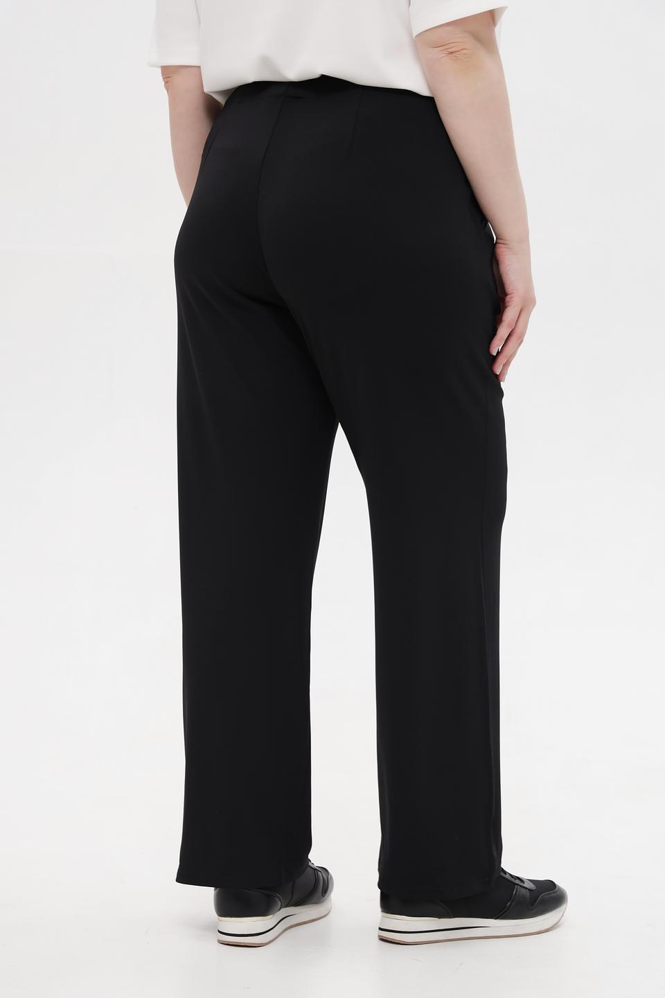 Брюки Lebek клёш чёрные