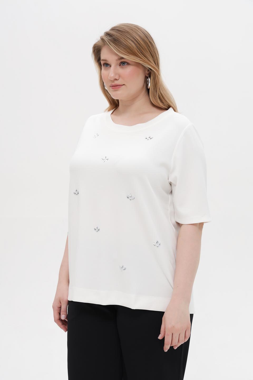 Пуловер Via Appia с вышивкой