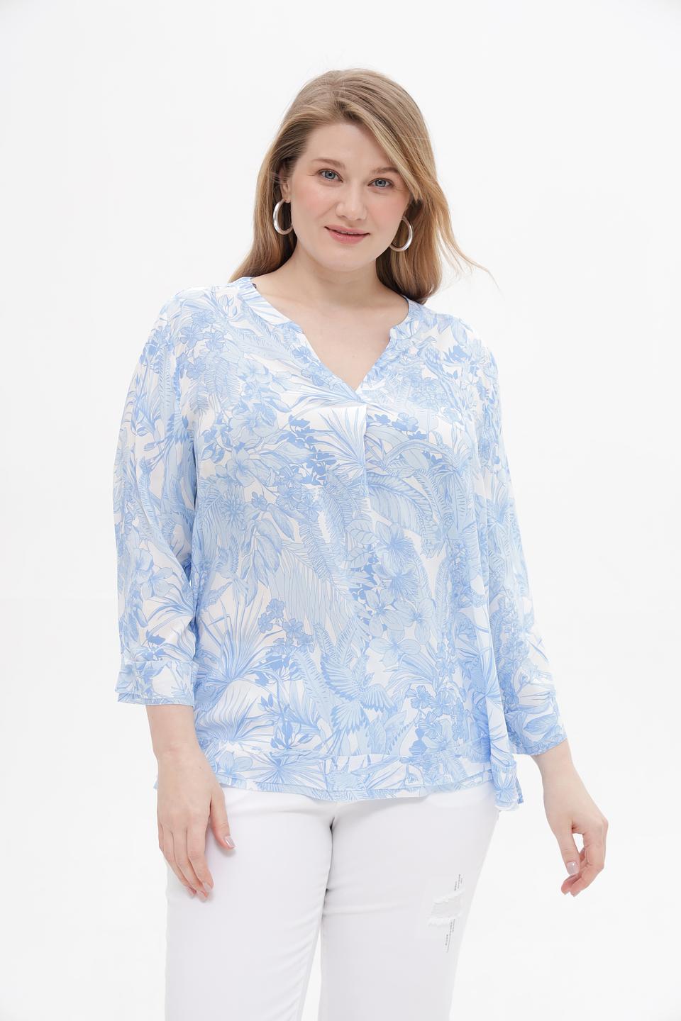 Блузка Frapp с принтом