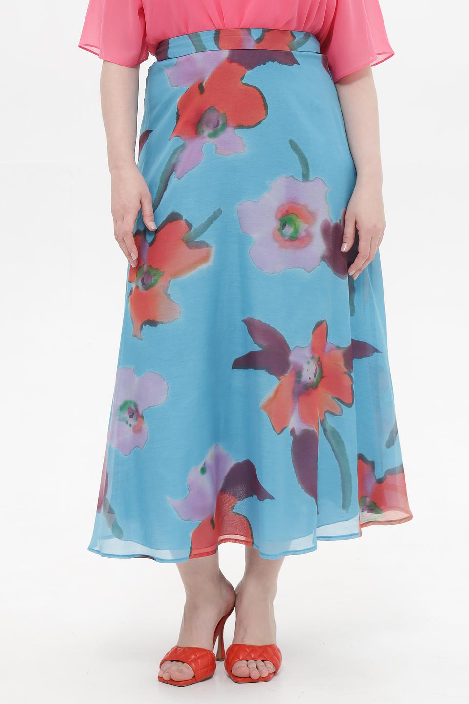 Юбка Luisa Cerano с цветочным принтом