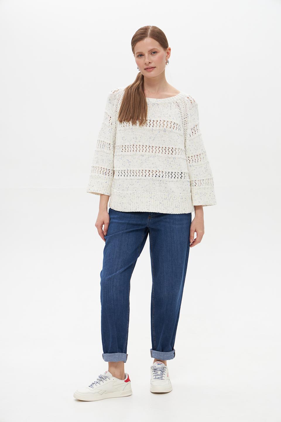 Пуловер Tom Tailor с ажуром