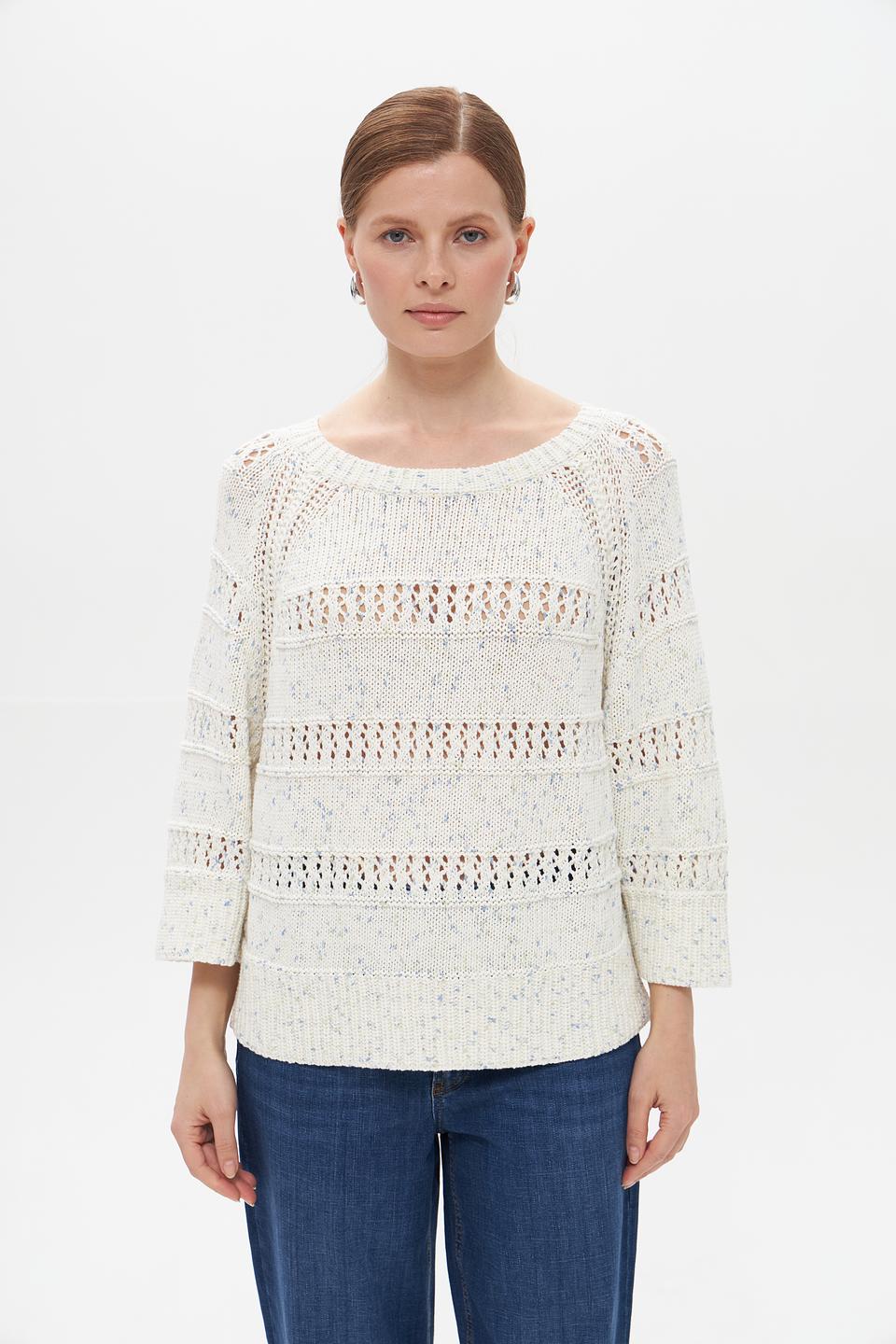 Пуловер Tom Tailor с ажуром