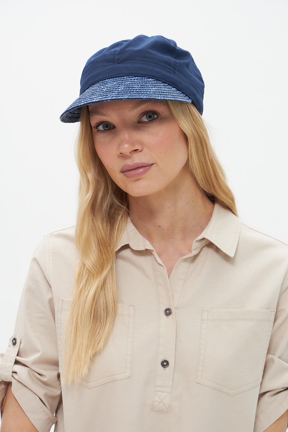 Кепка Seeberger женская синяя