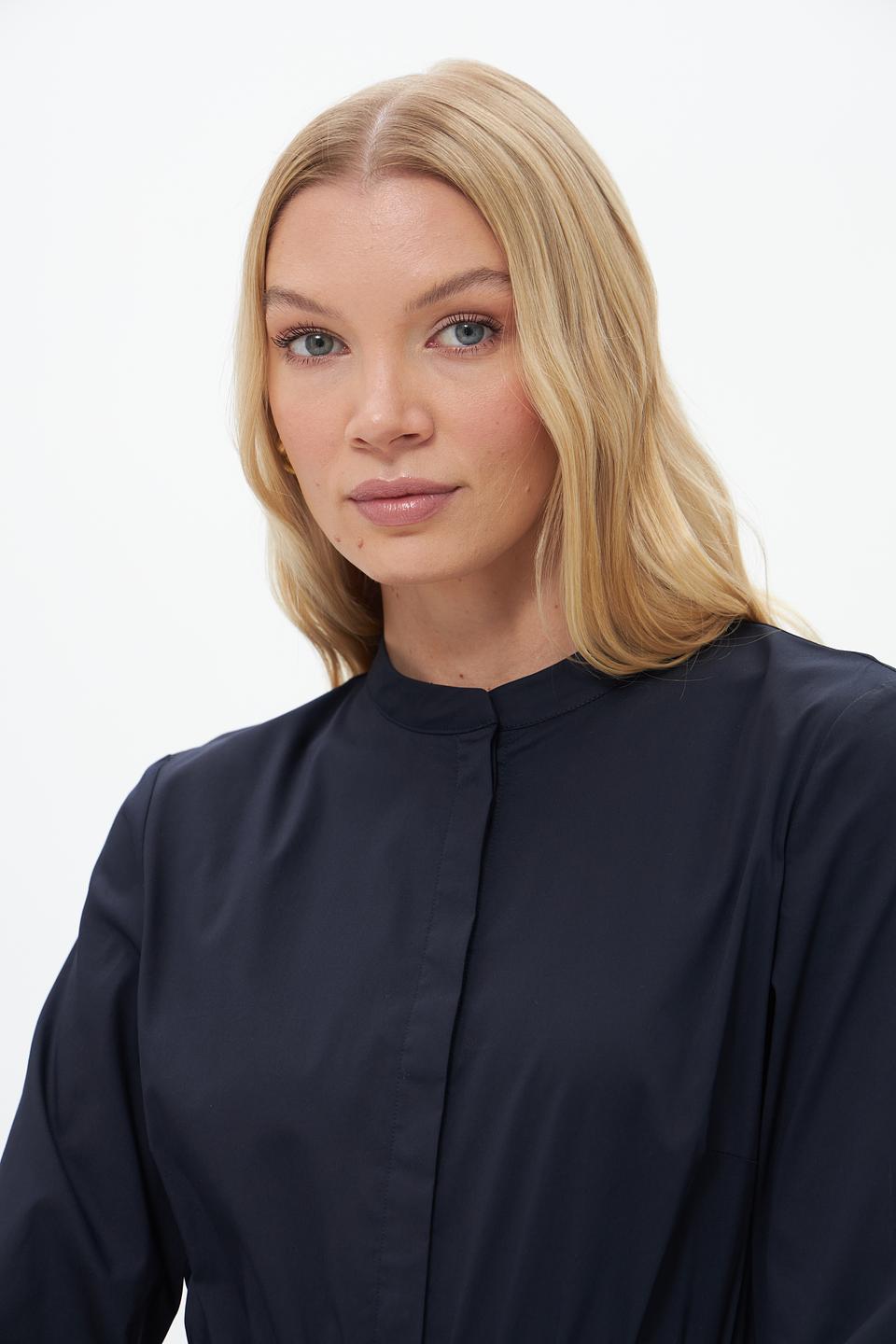 Платье Catnoir приталенное тёмно-синее