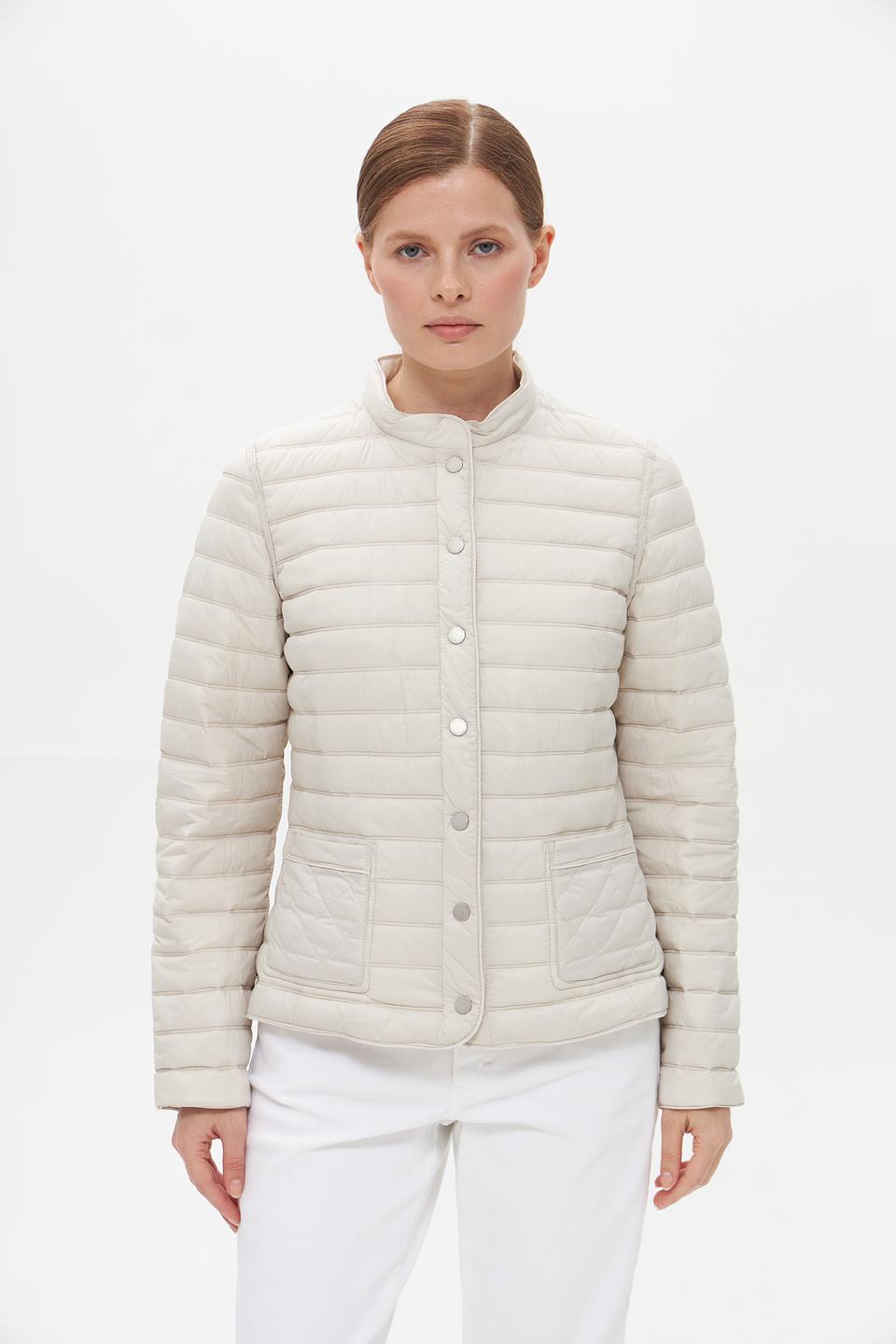 Куртка Lebek стеганая бежевая
