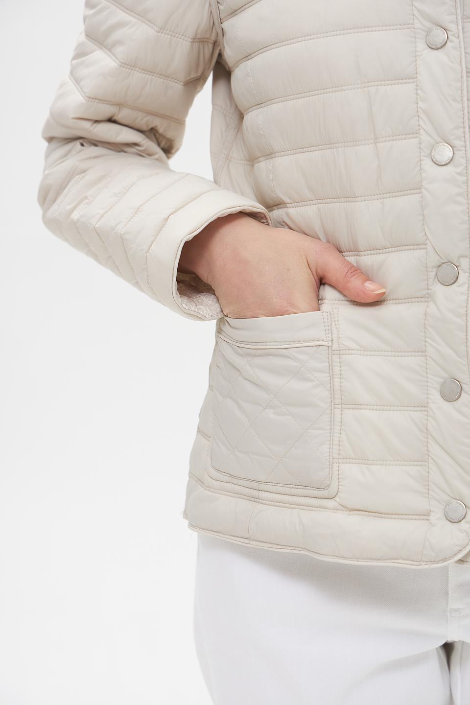 Куртка Lebek стеганая бежевая