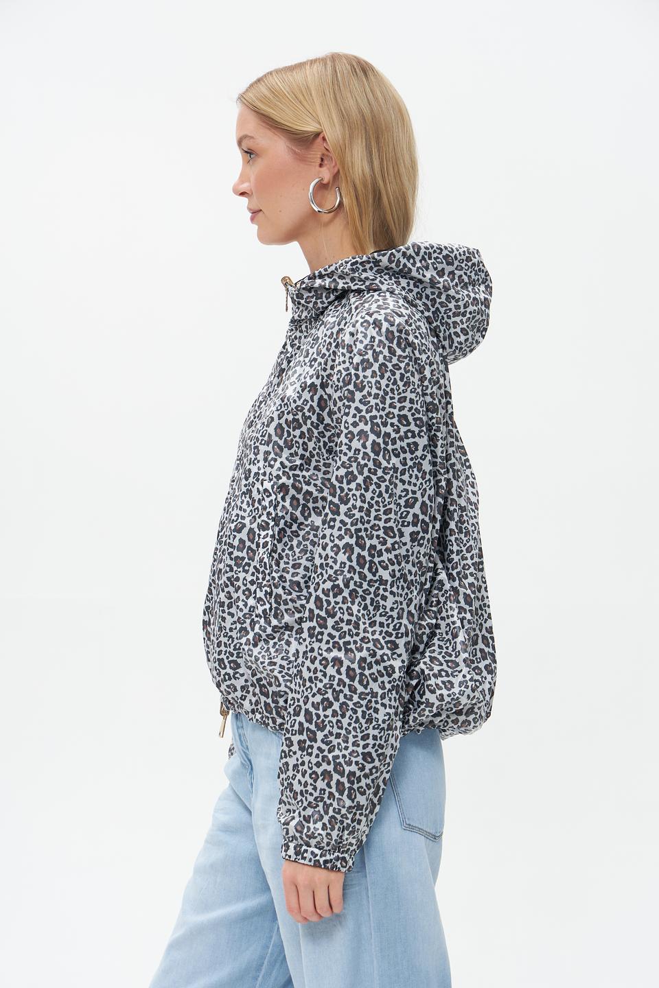 Куртка White Label с леопардовым принтом