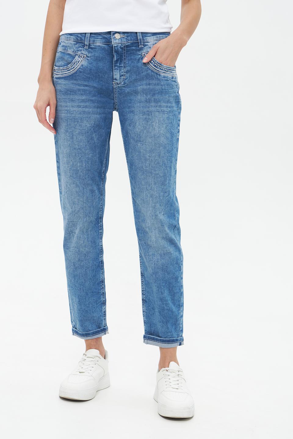 Джинсы Angels бойфренды с карманами