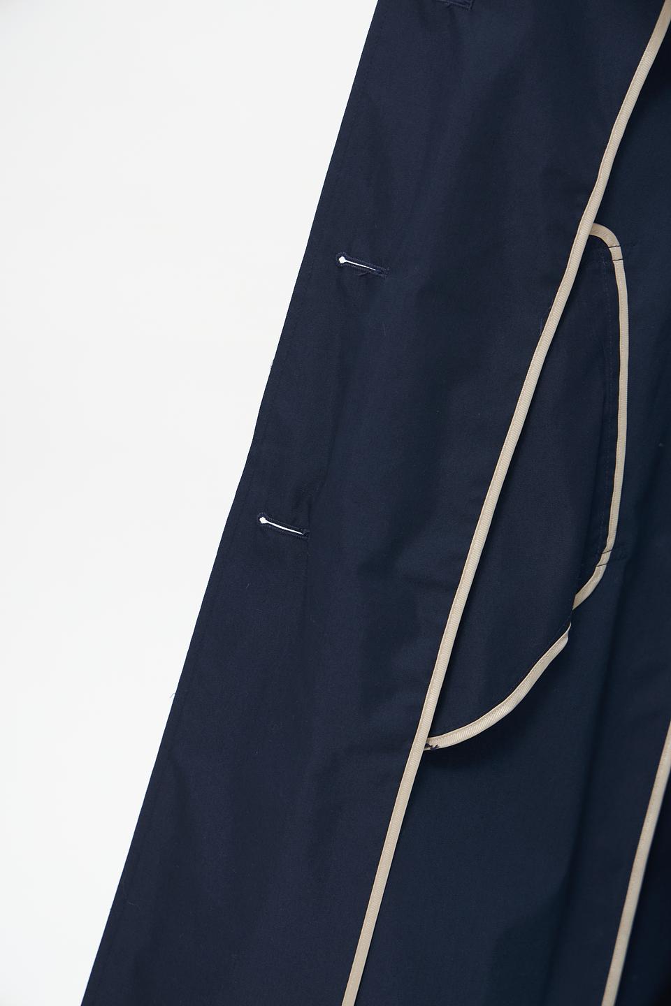 Плащ White Label тёмно-синий