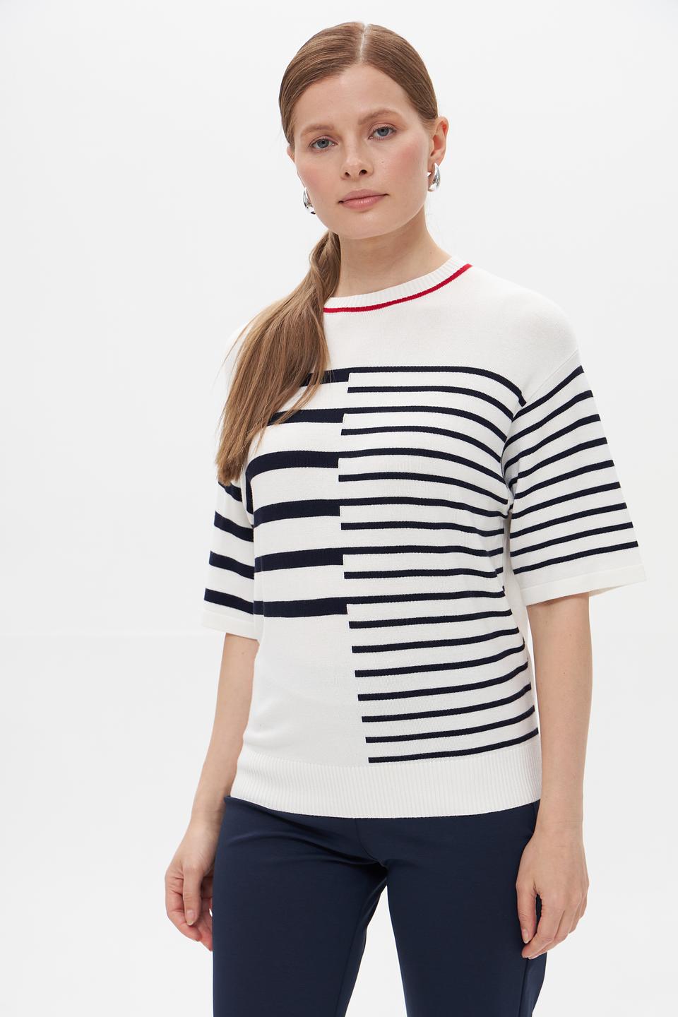 Пуловер Electra style в полоску