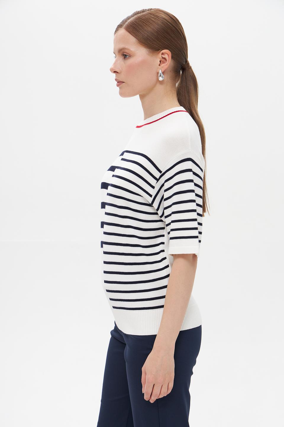 Пуловер Electra style в полоску