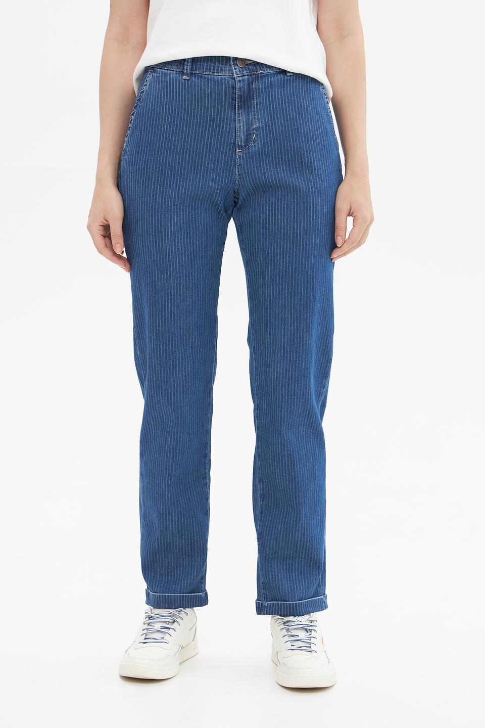 Джинсы Angels в полоску