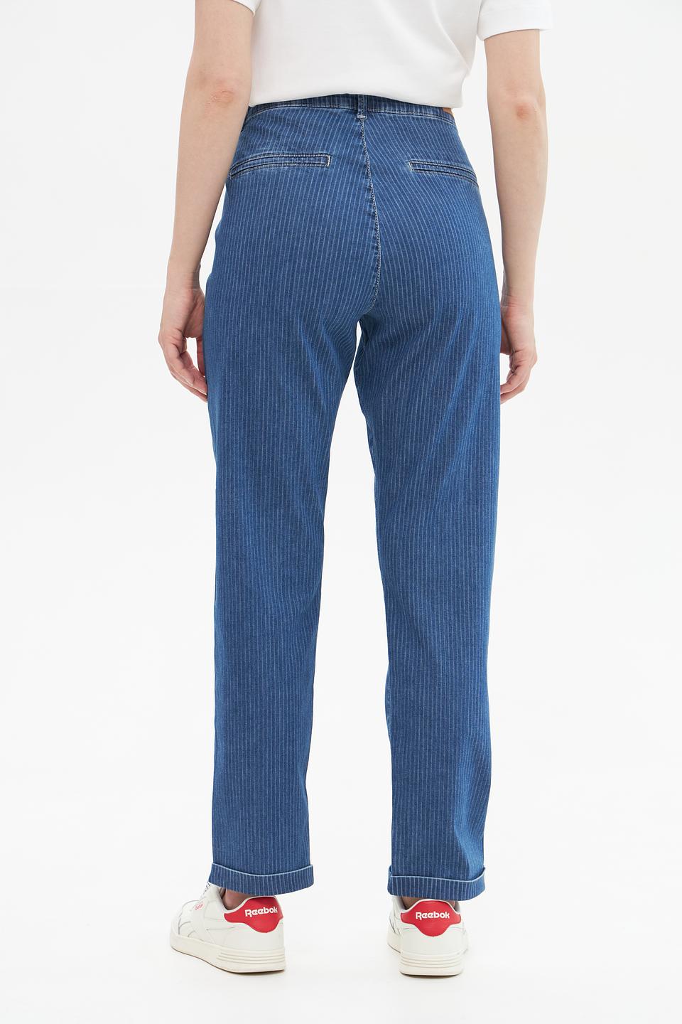 Джинсы Angels в полоску