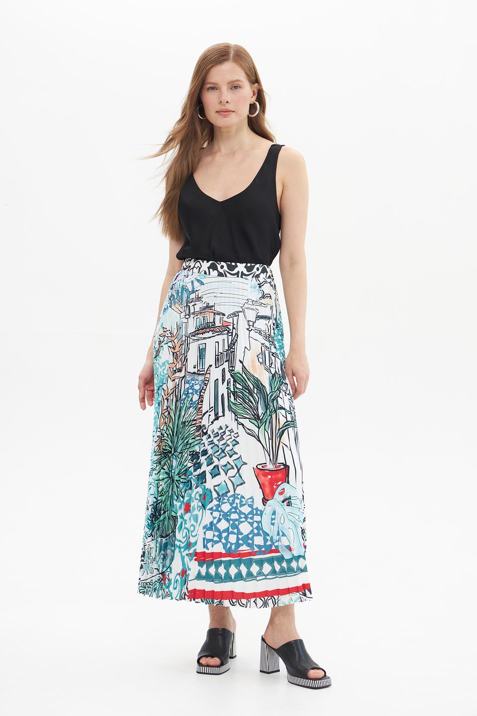 Топ Croche на тонких бретелях чёрный