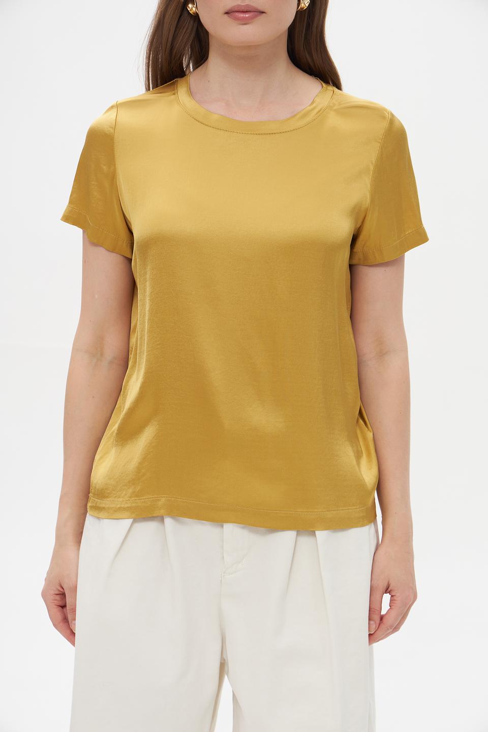 Блуза Croche золотистая