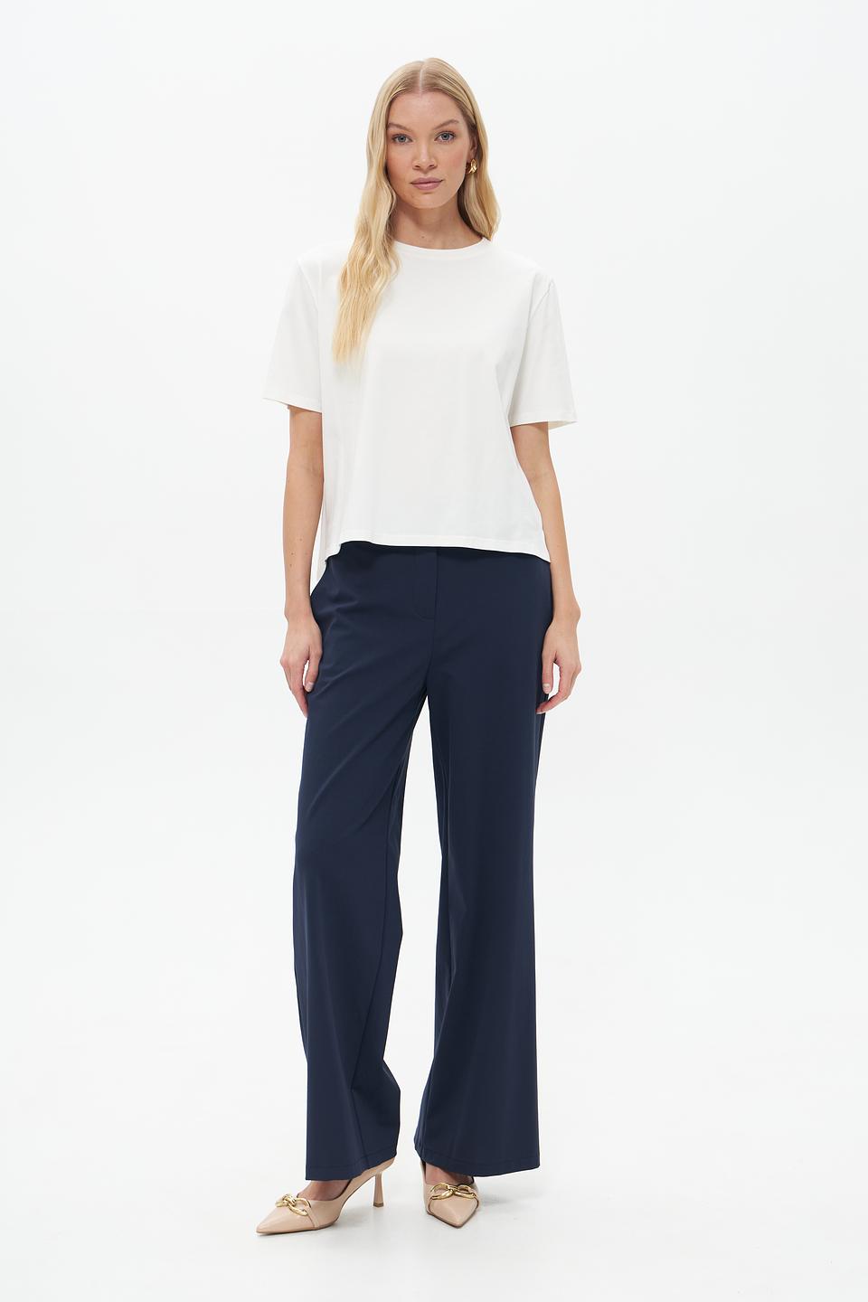 Футболка Croche женская белая